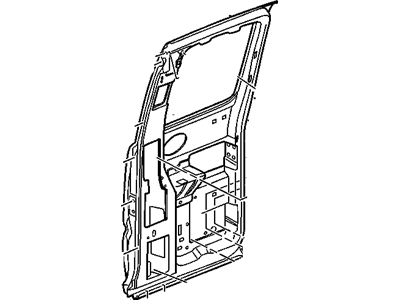 GM 89024758 Door Asm,Rear Side