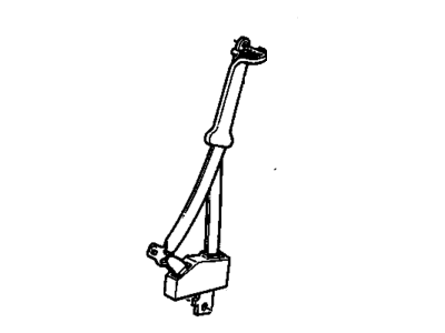 1992 GMC G3500 Seat Belt - 12380228