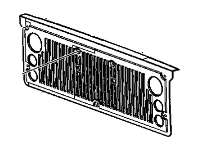 GM 22790014 Applique Assembly, End Gate