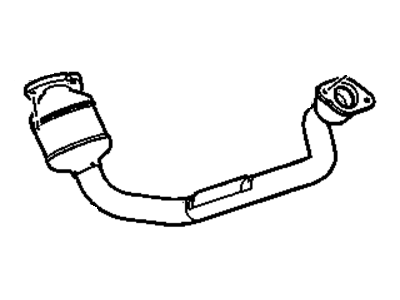 2007 Pontiac G6 Catalytic Converter - 25881482