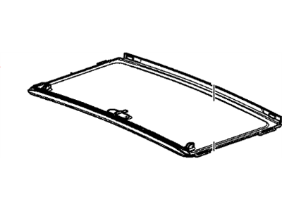 GM 15249495 Sunshade Assembly, Sun Roof *Shale