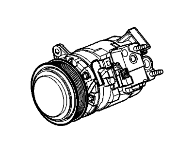 Buick Lucerne A/C Compressor - 15897600