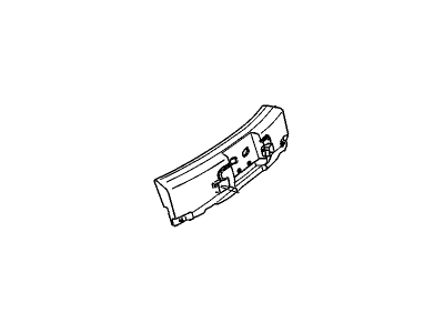 GM 22649994 Absorber, Rear Bumper Fascia Energy