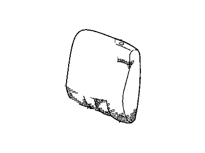 GM 12383186 Pad,Rear Seat Back Cushion