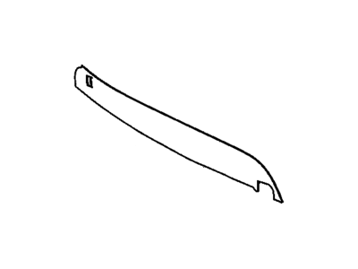 GM 15914442 Panel Assembly, Front Floor Console Side Trim *Medium Cashmere 15914442 GM Panel Assembly, Front Floor Console Side Trim *Medium Cashmere Illustration 1 of 1