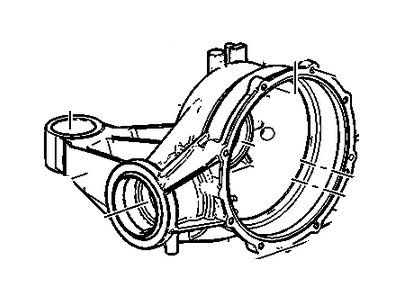 GM 20931063 Differential Carrier Assembly (3.23 Ratio)