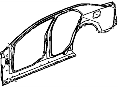 GM 19120645 Frame Kit,Side Door Opening