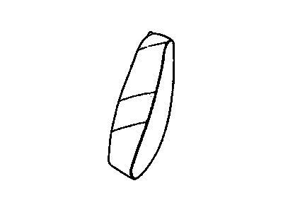 GM 88897200 Cover Asm,Rear Seat Back Side Cushion (RH Bolster)