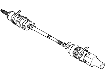 1992 Chevrolet Metro Axle Shaft - 30012795