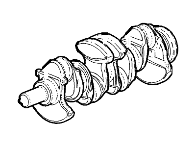 2014 Cadillac CTS Crankshaft - 12626959