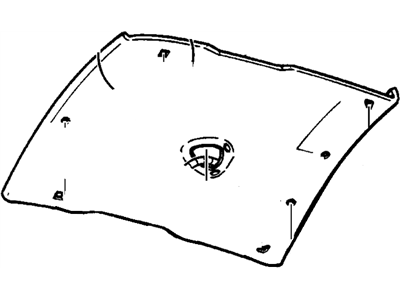 GM 22652739 PANEL, Roof Headlining