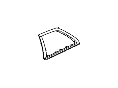 2002 Cadillac Deville Door Moldings - 25706840