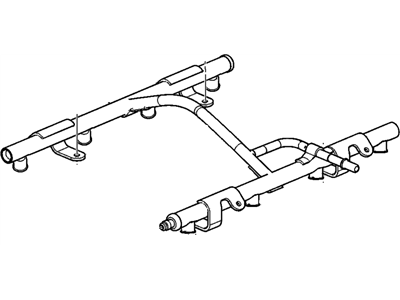 GM 12633511 Rail Assembly, Multiport Fuel Injection Fuel