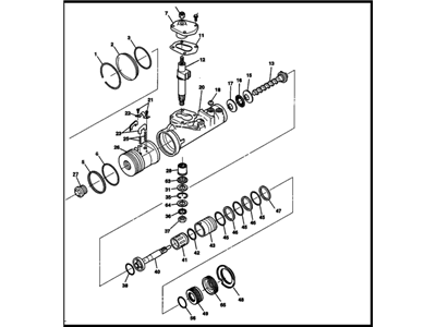 Chevrolet Rack And Pinion - 19133727