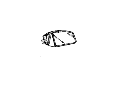 1995 Oldsmobile Cutlass Side View Mirrors - 88895183