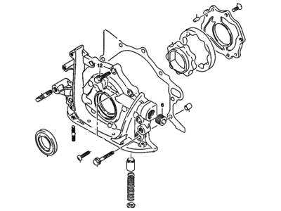 Chevrolet Metro Oil Pump - 91177681