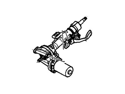 GM 19209159 Column Kit,Steering