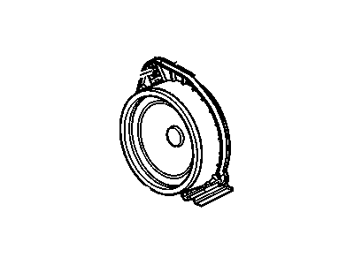 GM 23260863 Speaker Assembly, Radio Front Side Door