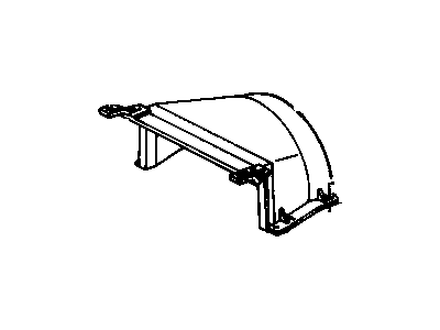 1992 GMC G3500 Fan Shroud - 15655162