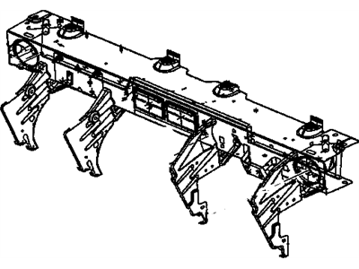 GM 12493717 Carrier Asm,Instrument Panel