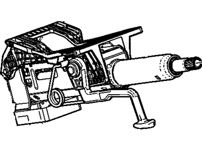 Cadillac Steering Column - 23340982