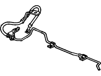 GM 22163422 Hose Assembly, Rear Brake, Right