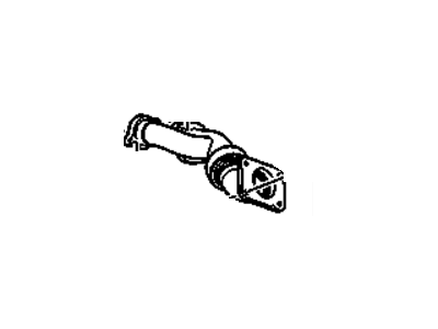 2007 Cadillac DTS Exhaust Pipe - 15921947