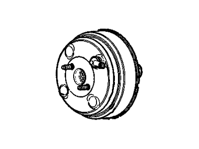 GM 20800048 Power Brake Booster ASSEMBLY