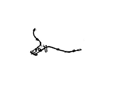 1998 Cadillac Catera Parking Brake Cable - 24404062