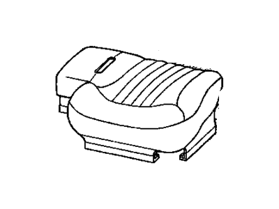 GM 88979682 Cover,Driver Seat Cushion *Graphite