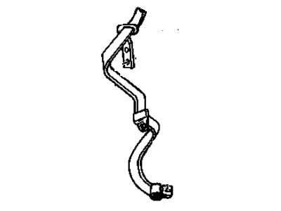 GM 10253437 Gde, Rear Seat Back Belt *Graphite