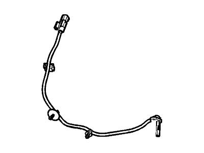 GM 42450318 Sensor Assembly, Rear Wheel Speed