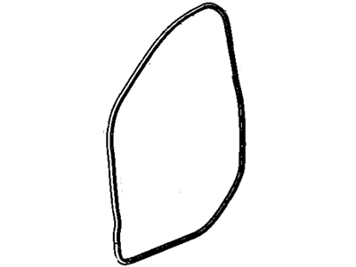 2010 Cadillac SRX Door Seal - 20981186