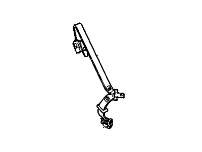 GM 88893580 Belt Kit,Passenger Seat (Retractor Side) *M*Gray