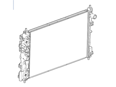 GM 22747160 Radiator Assembly