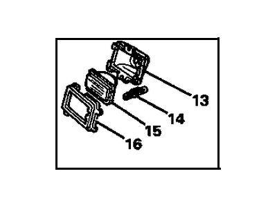 1996 Chevrolet Camaro Headlight - 16517065