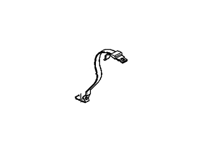 2000 Pontiac Bonneville Seat Belt - 12458517