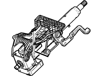 2012 Chevrolet Cruze Steering Column - 13328667
