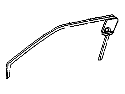 GM 10180152 Molding Assembly, Front Side Door Window Upper Garnish