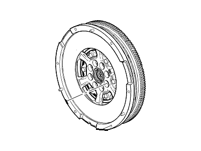 2011 Chevrolet Aveo Flywheel - 25198268