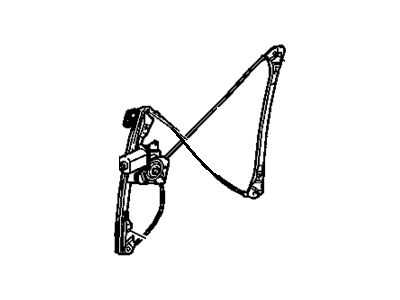 Oldsmobile Window Regulator - 89044650