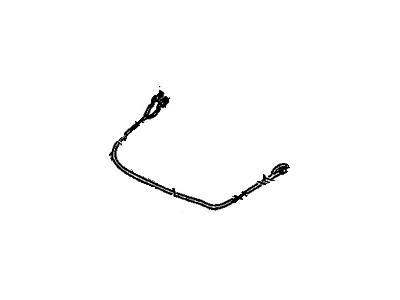 GM 25829681 Cable Assembly, Radio & Mobile Telephone & Vehicle Locating Antenna