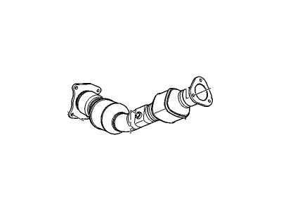 2010 Chevrolet Cobalt Catalytic Converter - 25816005