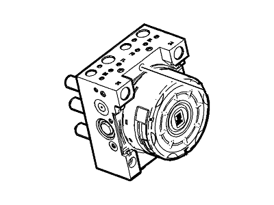 GM 23382695 Electronic Brake Control Module Assembly (W/Brake Pressure Mod