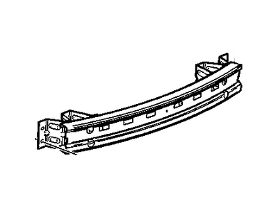 GM 15925980 Bar Assembly, Rear Bumper Imp