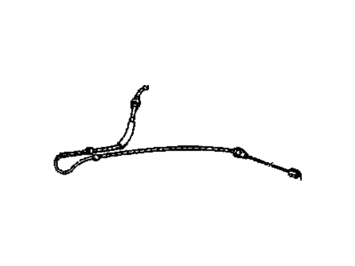 1982 Pontiac Phoenix Parking Brake Cable - 25516529
