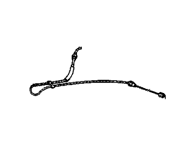 Oldsmobile Omega Parking Brake Cable - 25516528