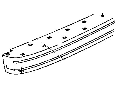 GM 14075427 Bar Assembly, Rear Bumper Imp