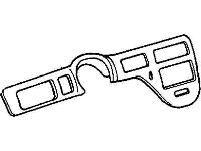 GM 25605959 Plate Assembly, Instrument Panel Trim