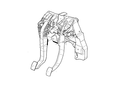 GM 95037415 Pedal,Brake